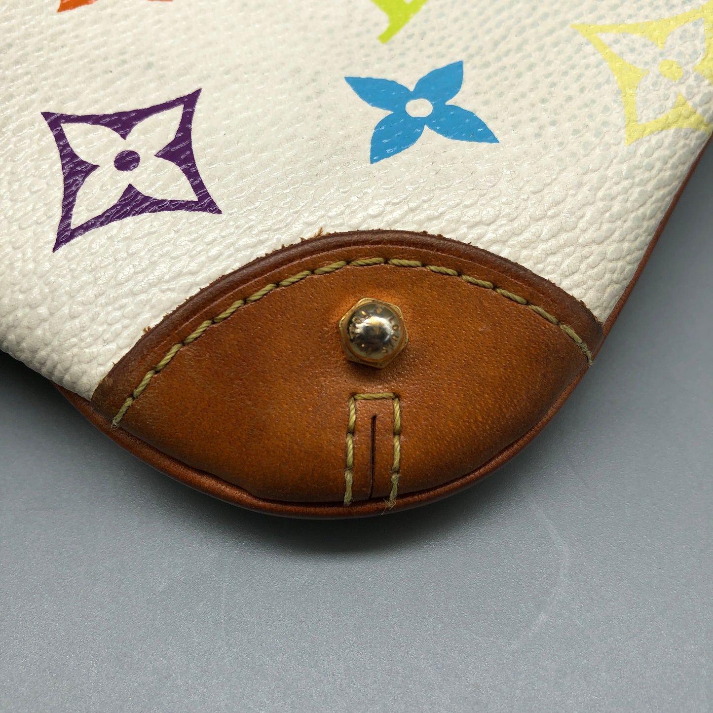 Louis Vuitton Multicolor White Mini Pochette Bag