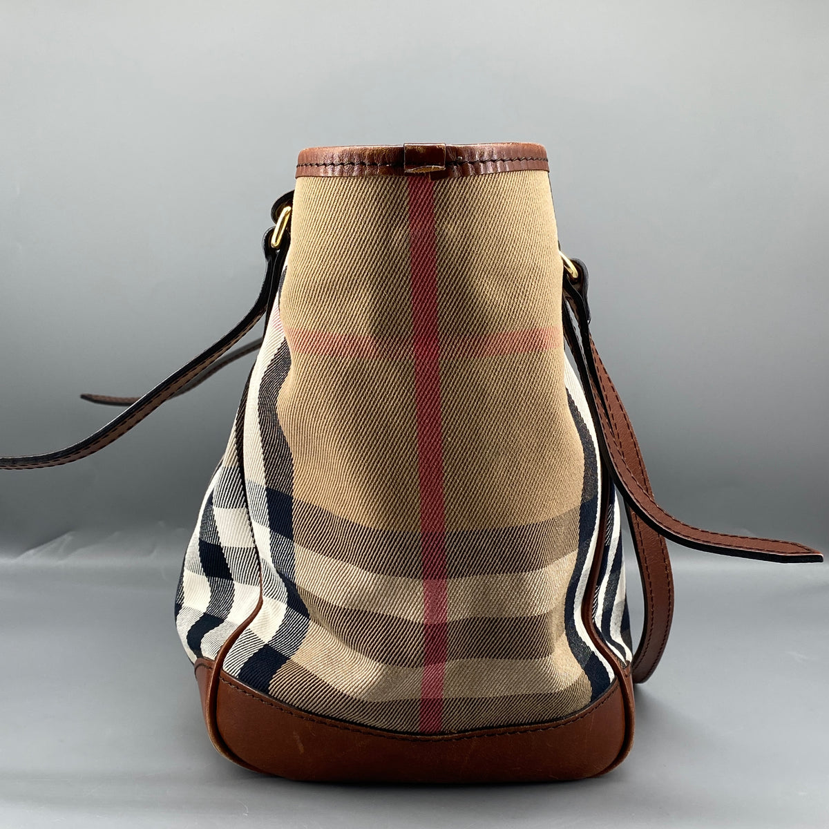 Burberry Canterbury House Check Tote Bag