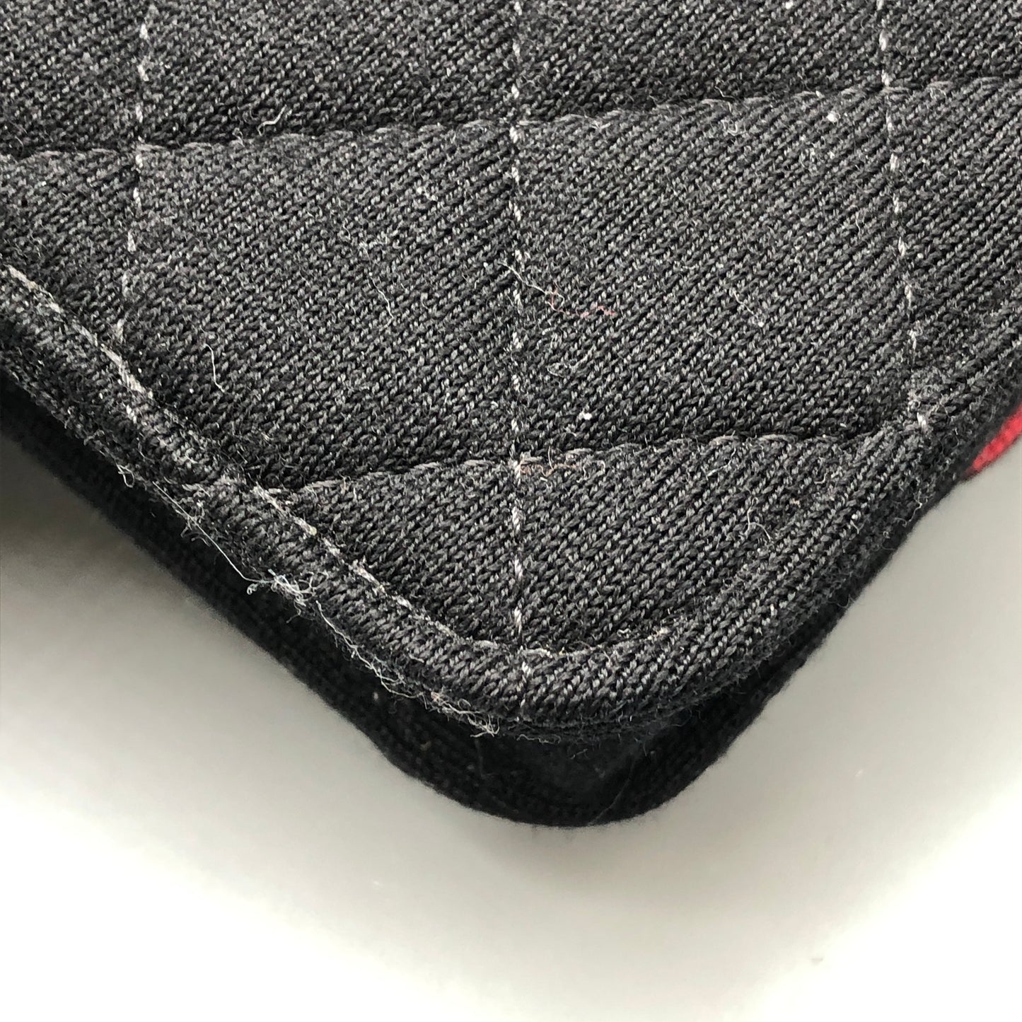 Chanel Black Quilted Fabric Mini Chain Crossbody Bag