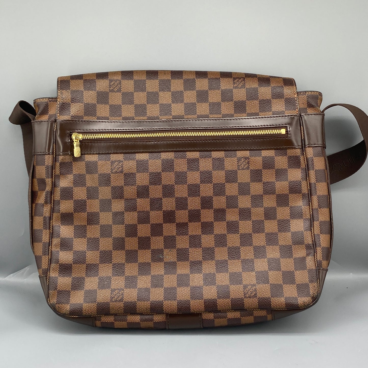 Louis Vuitton Brown Damier Ebene Canvas Messenger Shoulder Bag