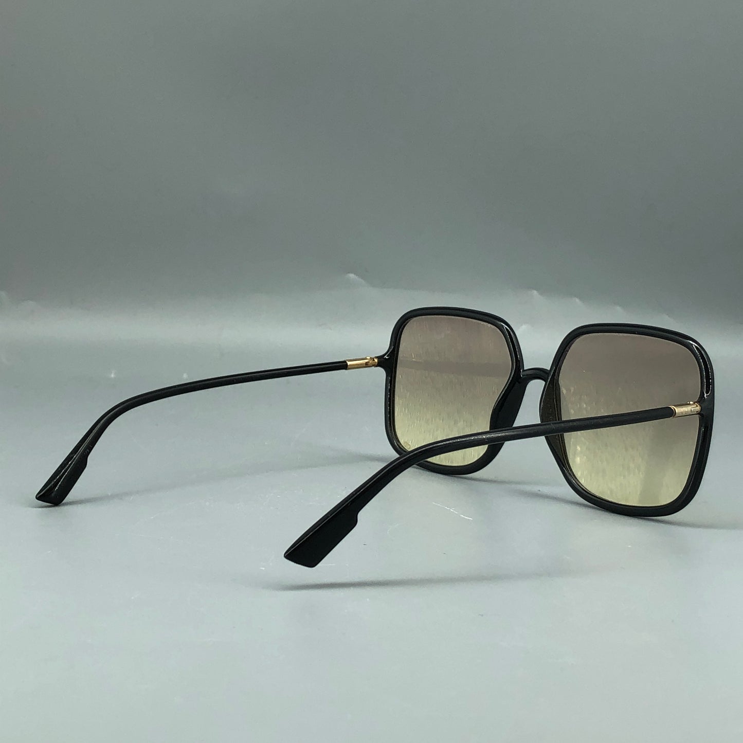 Christian Dior Black Oversized Square Sunglasses 145mm