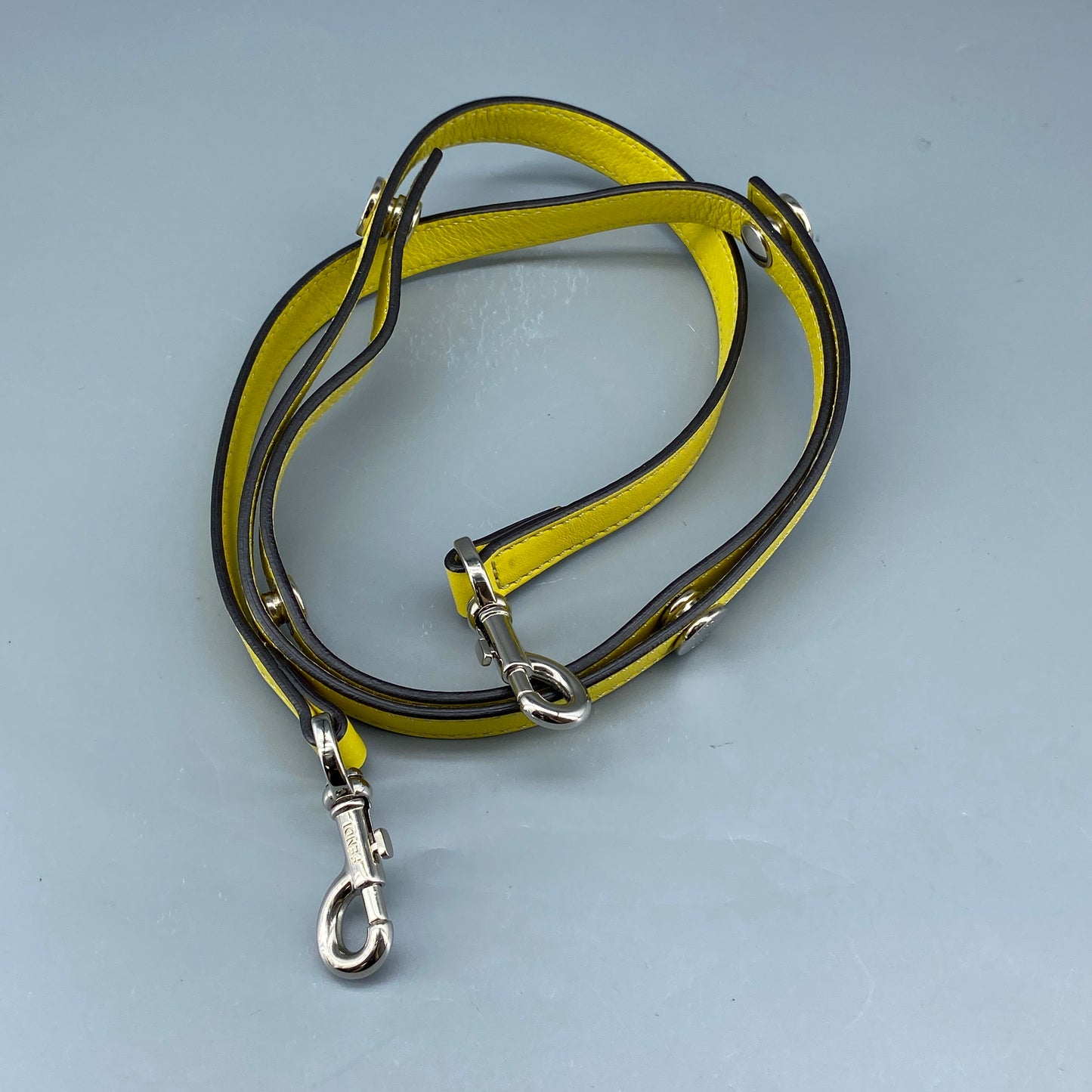 Fendi Yellow Leather By The Way Crossbody Bag