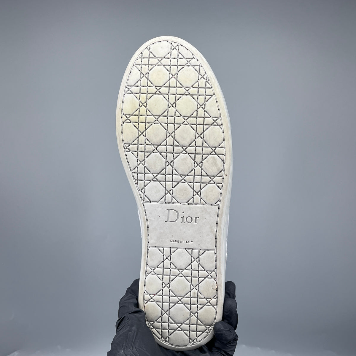 Christian Dior Silver Women Sneaker Shoes Size 37