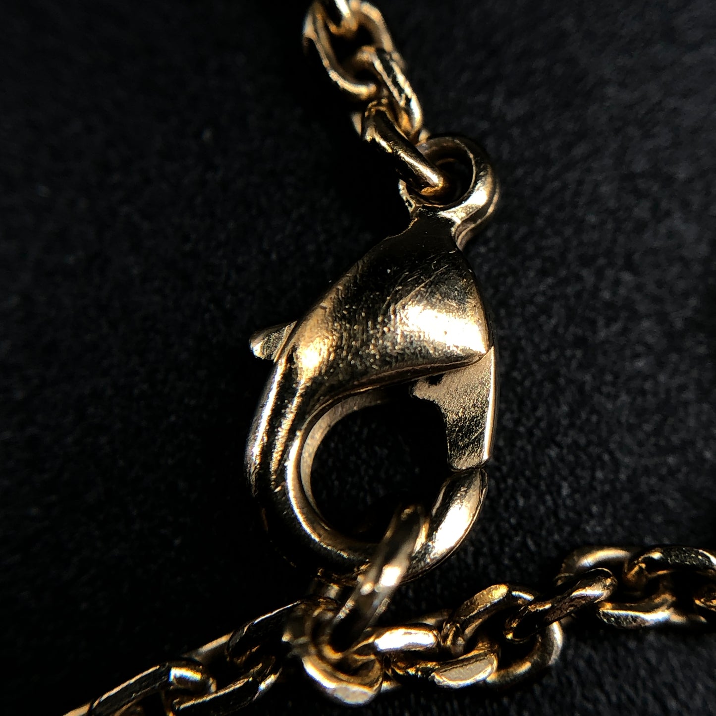 Christian Dior Gold Tone Crystal & Star Charm Bracelet