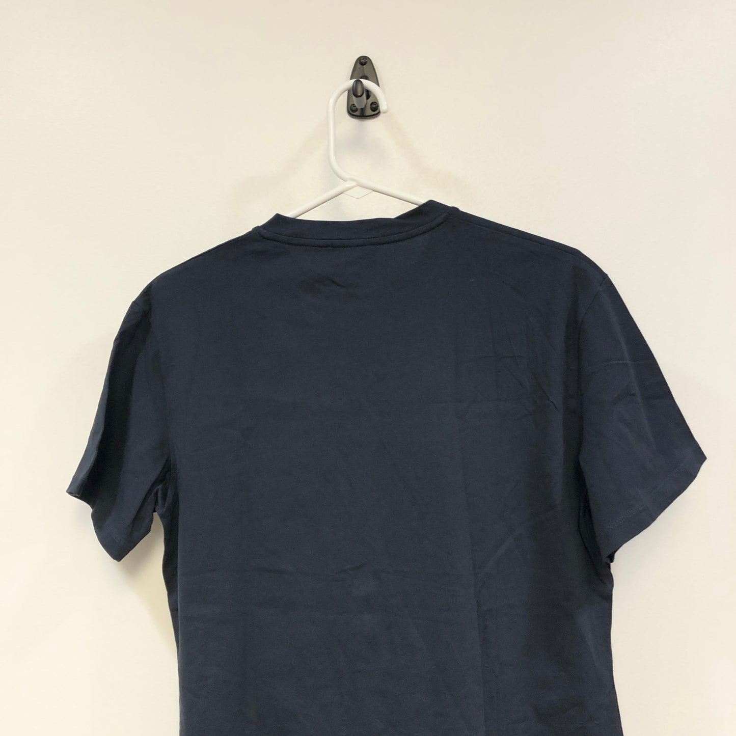 Burberry Navy Blue Crew Neck Short Sleeve T-shirt Size S