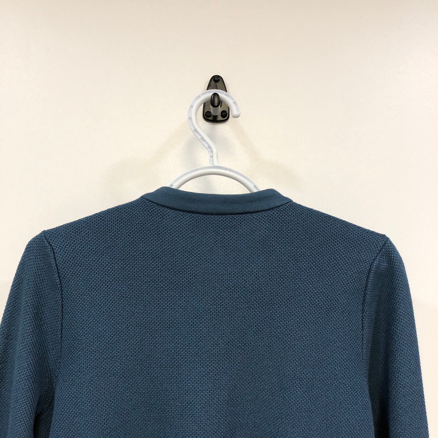 Loro Piana Blue Zip Knit Cardigan Size 42