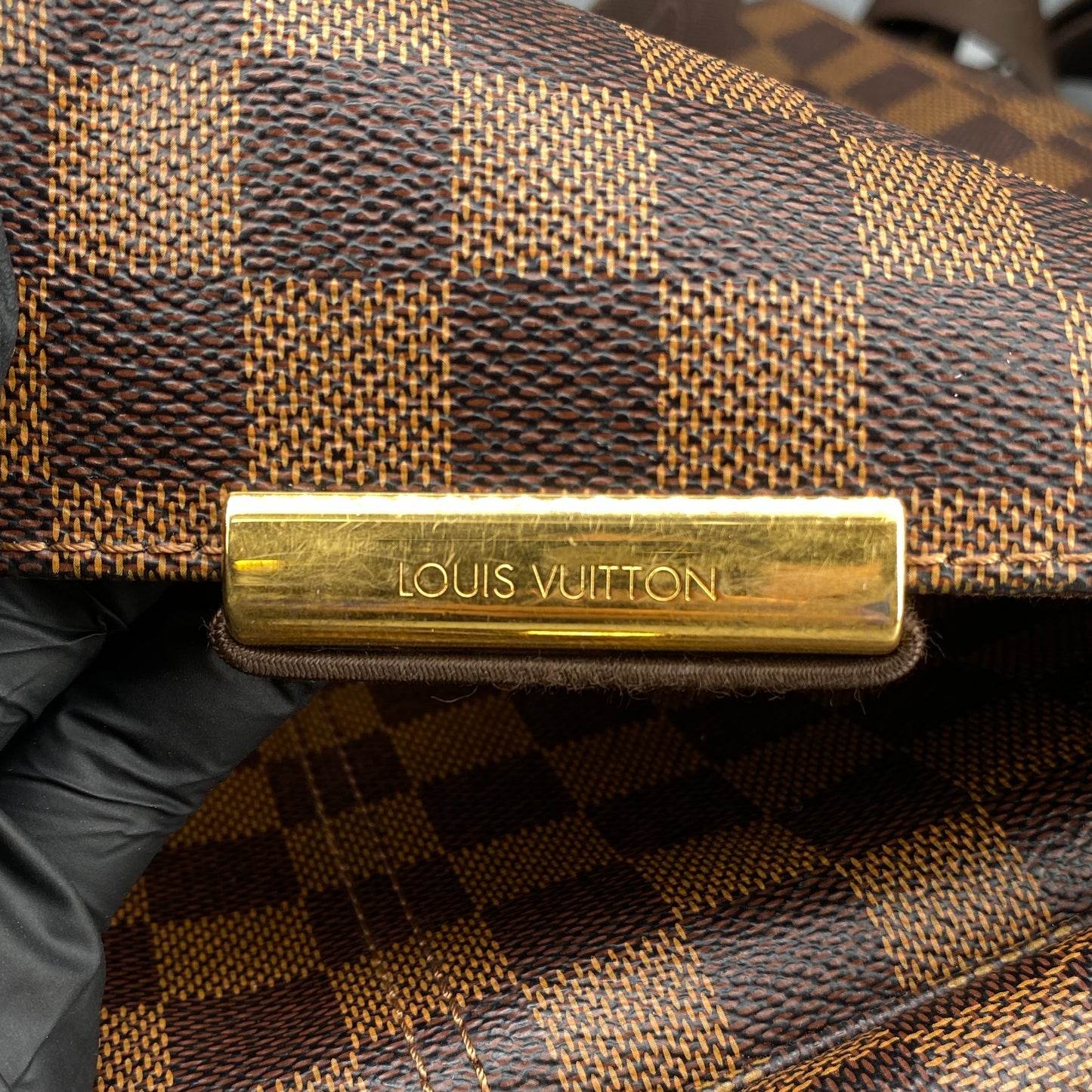 Louis Vuitton Brown Damier Ebene Canvas Messenger Shoulder Bag
