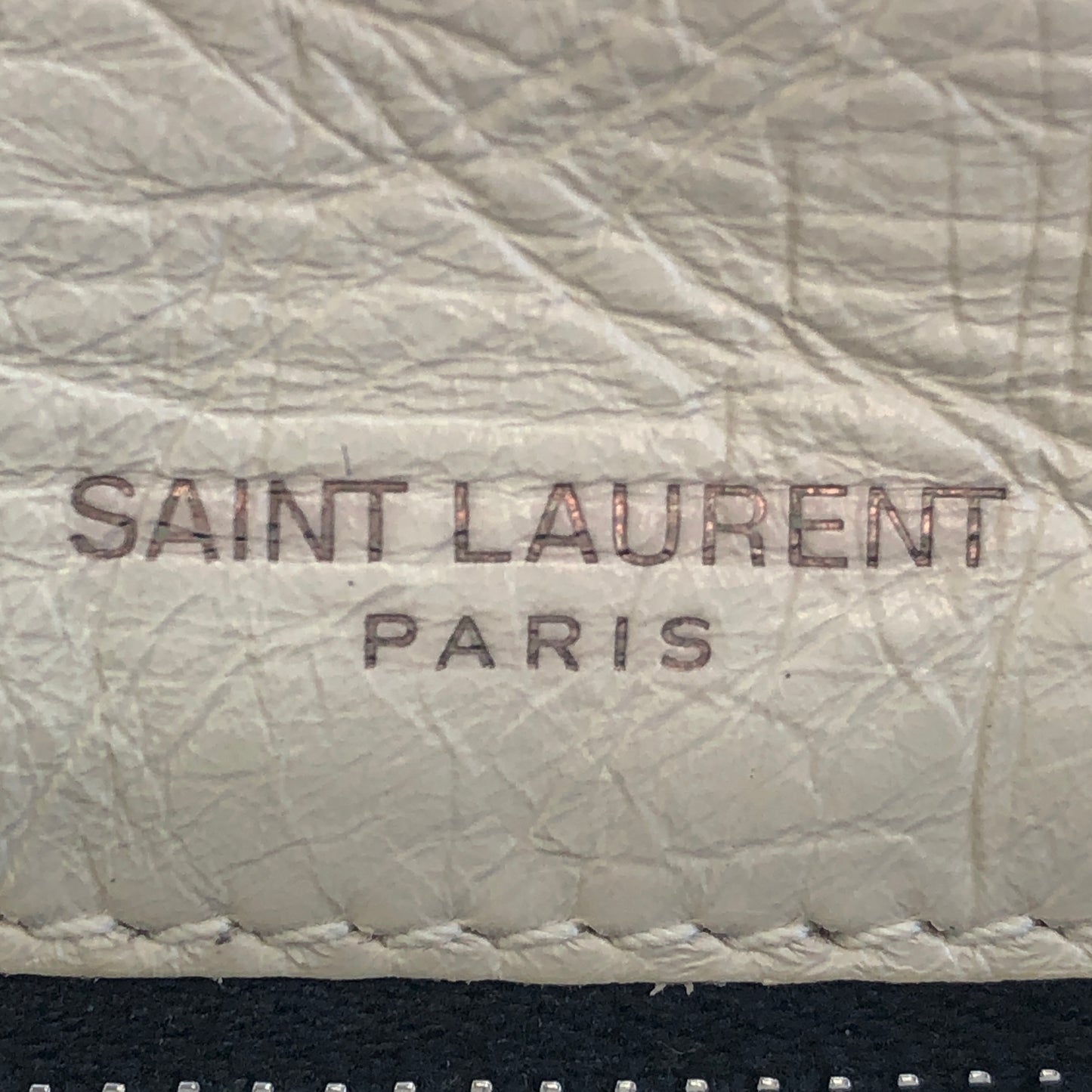Saint Laurent Niki Medium Shoulder Bag Cream