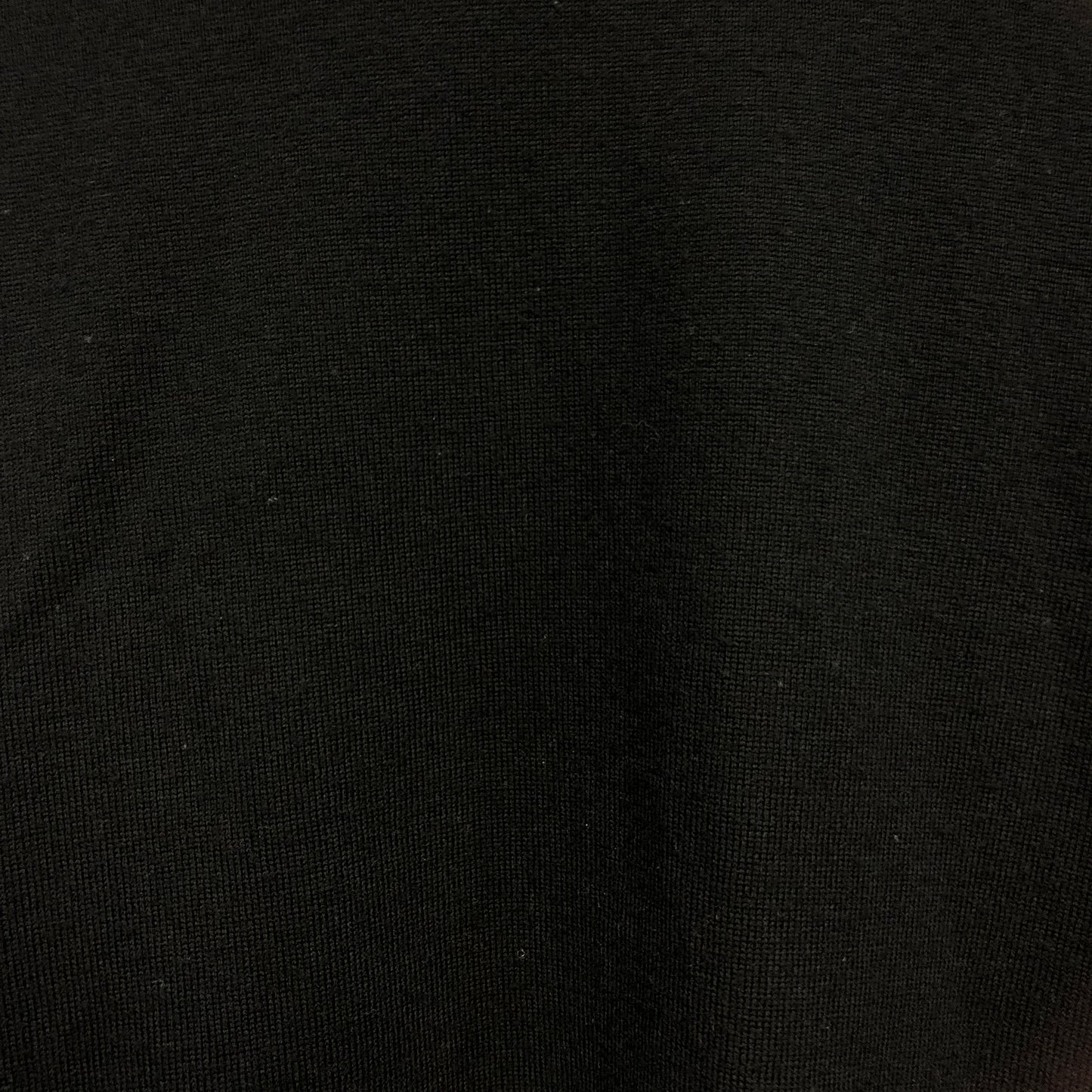 Burberry Brit Crew Neck Wool Knit Sweater Size M Black P2P 19.5-22 Inches