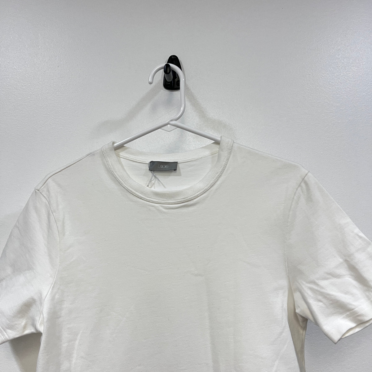 Christian Dior White Men’s Saddle Zipper Pocket T-shirt Size XS