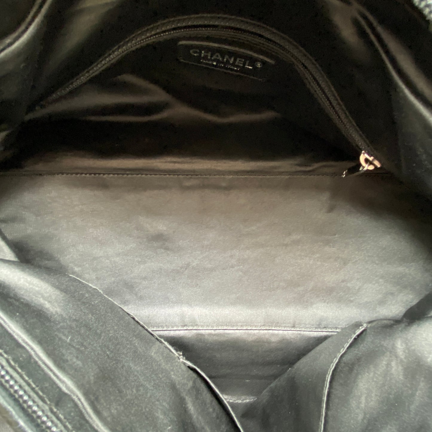 Chanel Black Quilted Leather Chain Shoulder Bag