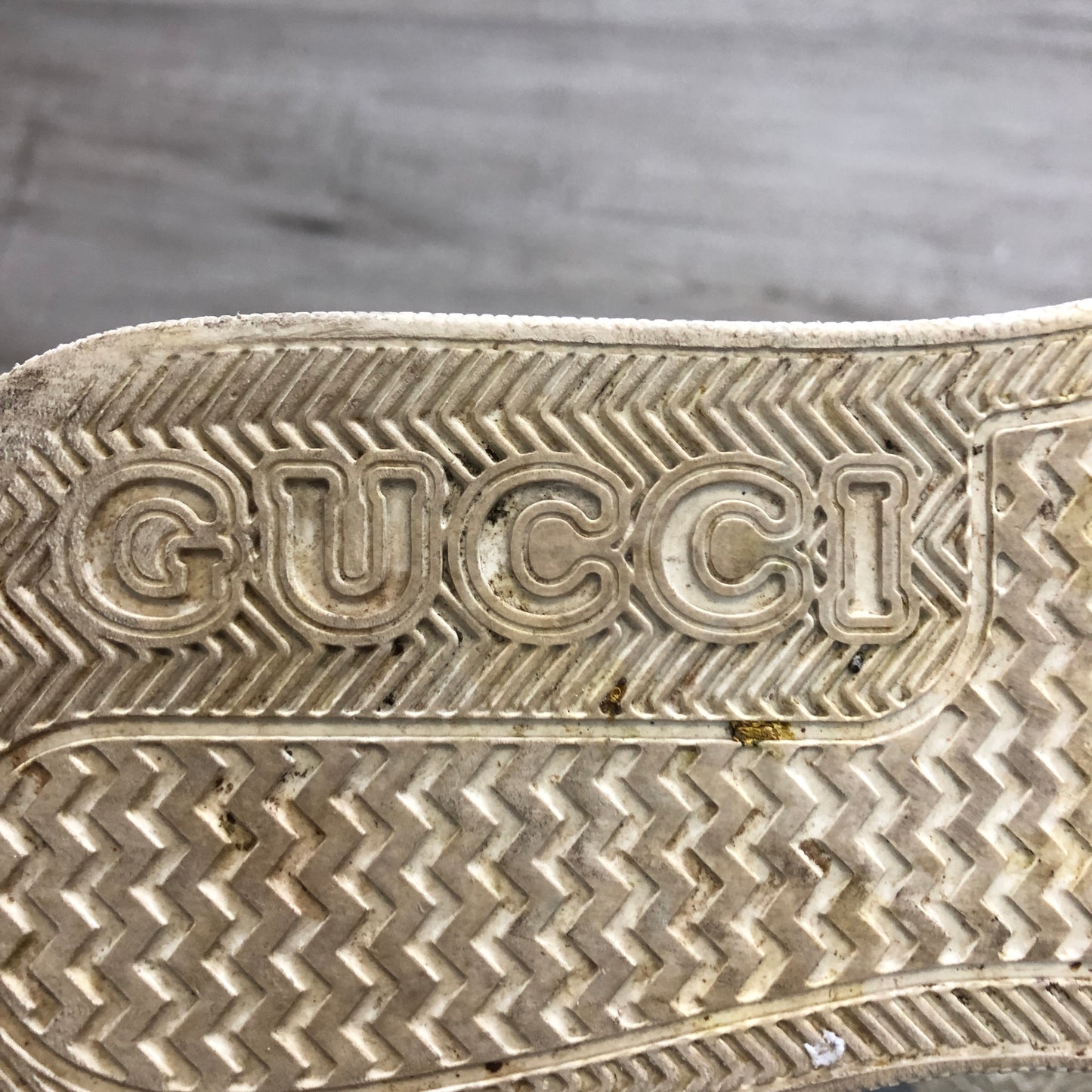 Gucci Ace GG Supreme Canvas Web Sneaker Shoes 36 White Blue Red