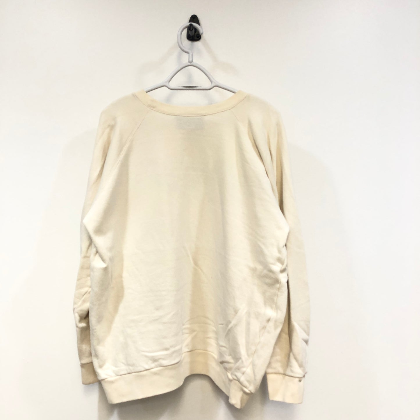 Gucci Off White Crew Neck Graphic Print Sweatshirt Size L