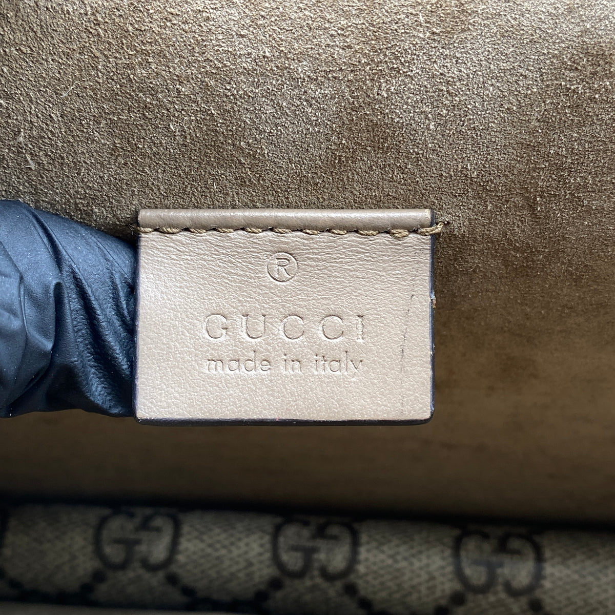 Gucci Dionysus GG Supreme Beige Shoulder Bag