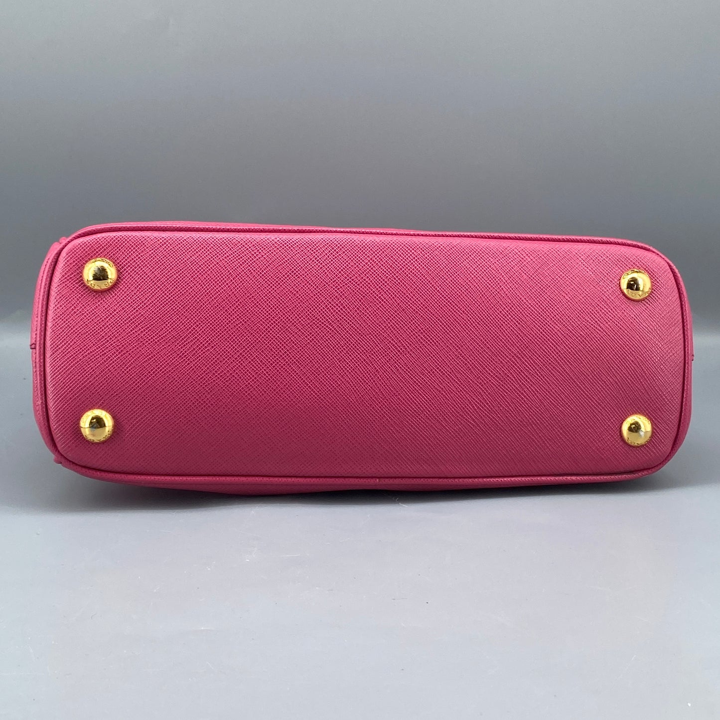 Prada Pink Saffiano Leather Galleria Handbag