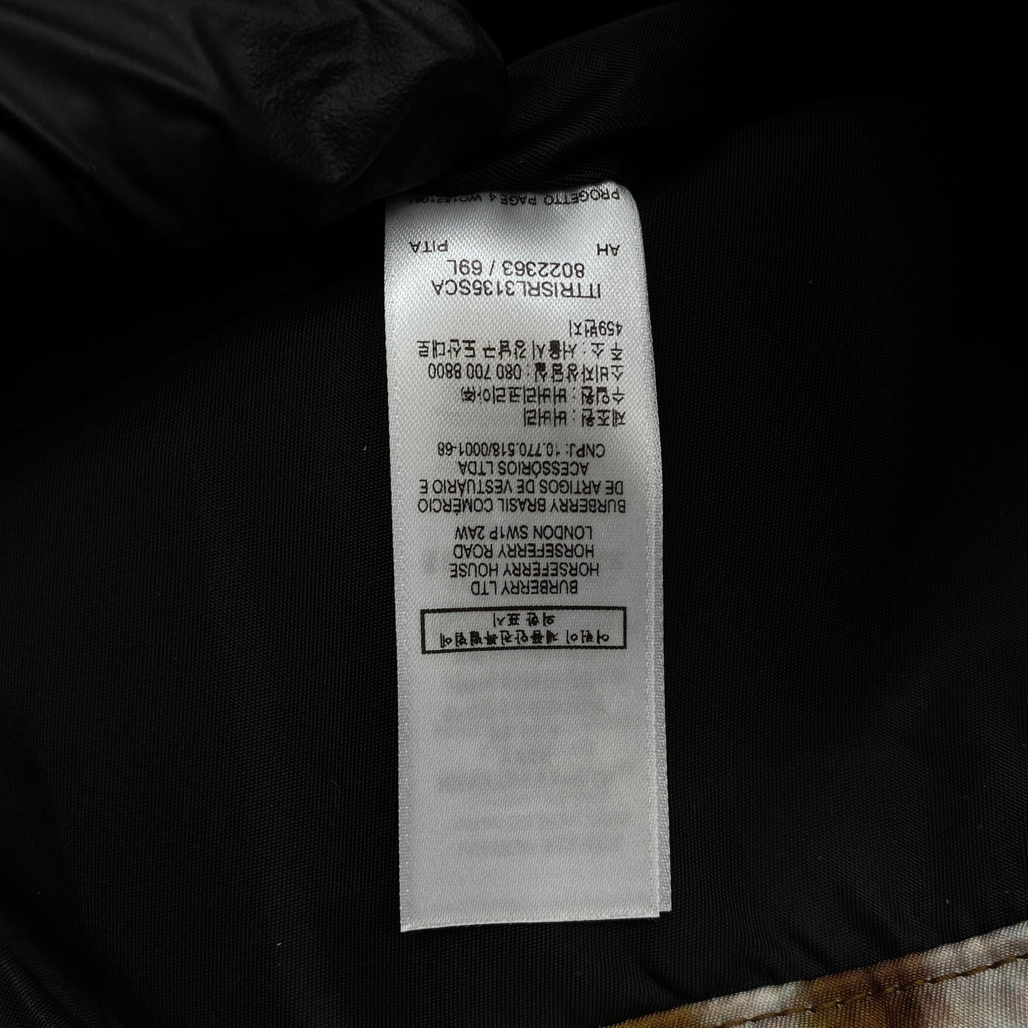 Burberry Tan Deer Print Canvas Tote Bag