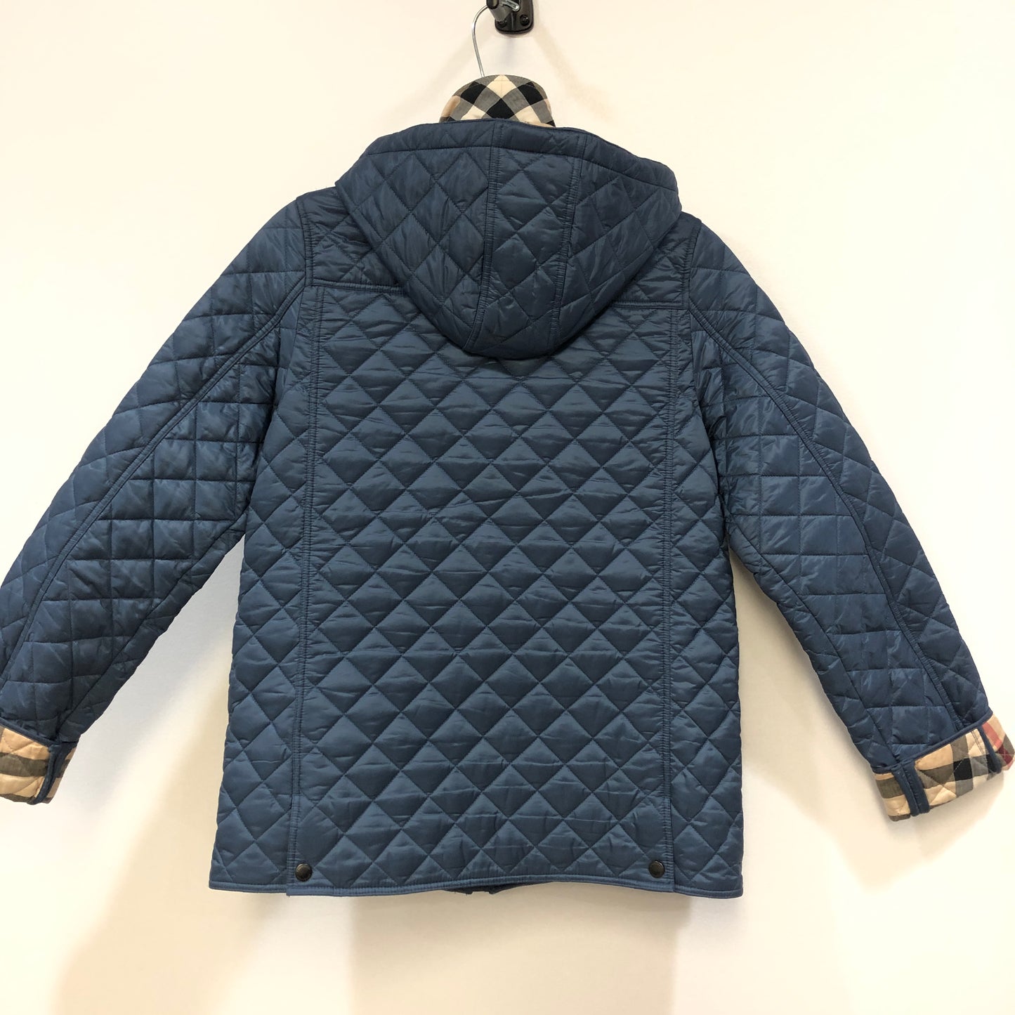 Burberry Kids Quilted Jacket 14Y (164cm) Navy Blue