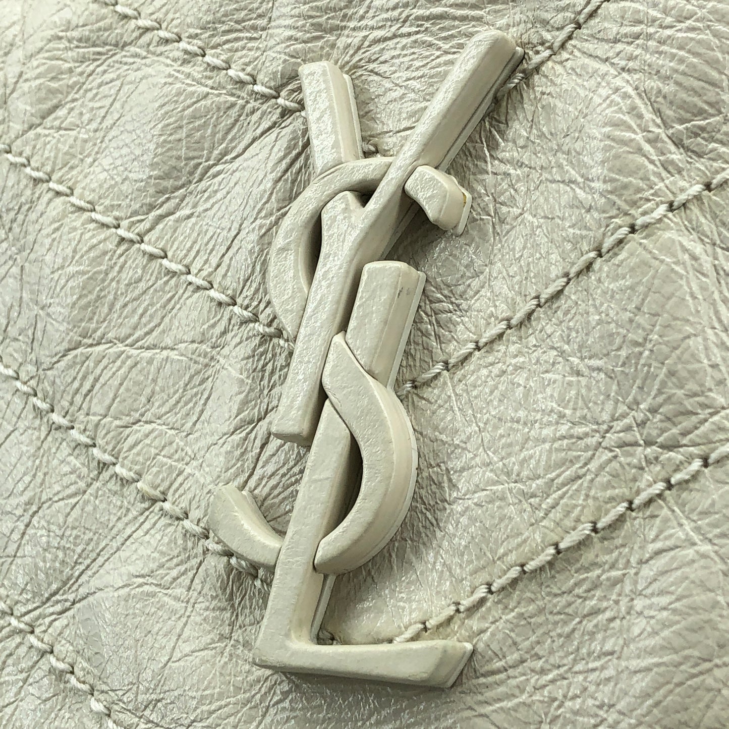 Saint Laurent Niki Medium Shoulder Bag Cream