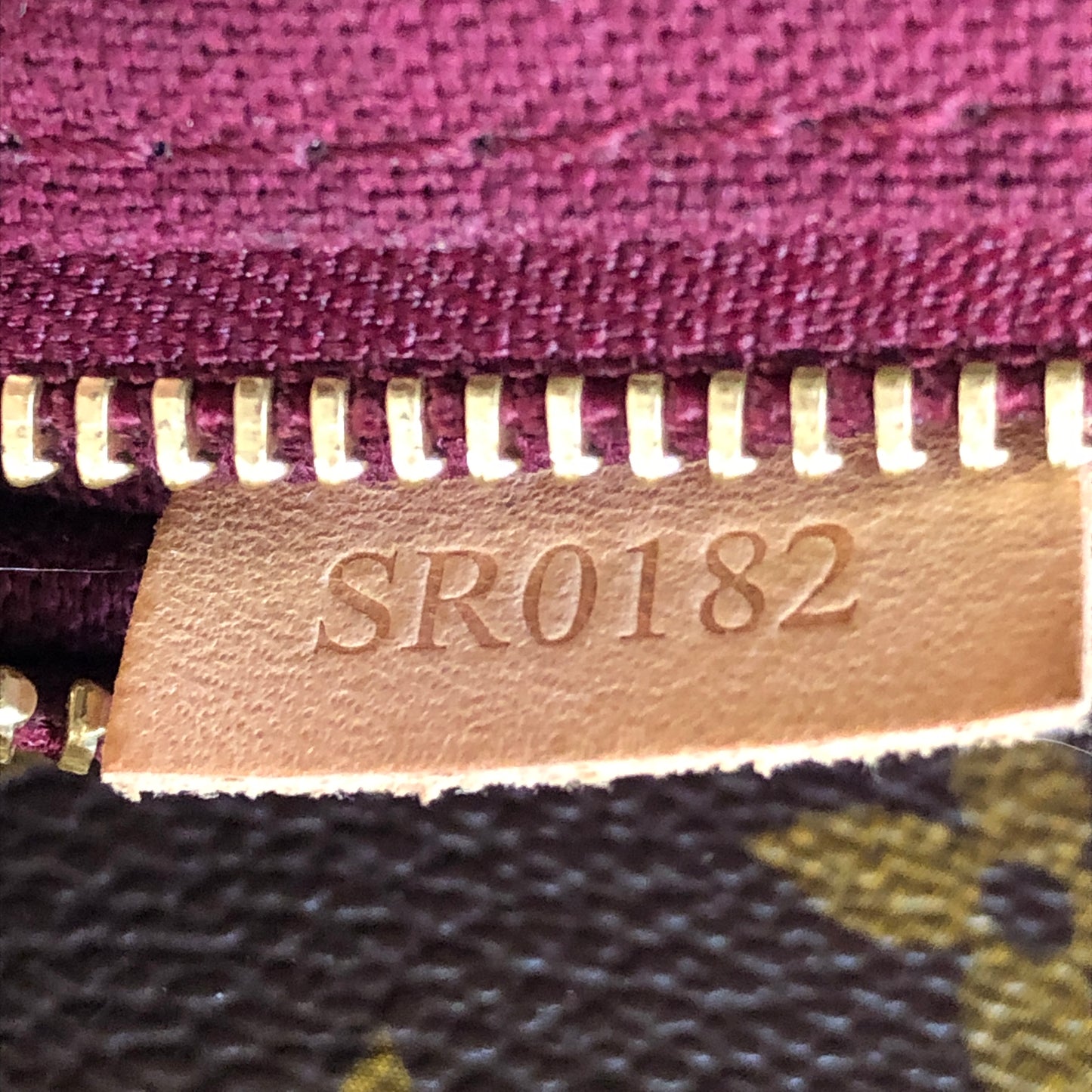 Louis Vuitton Monogram Canvas Tote Bag Brown