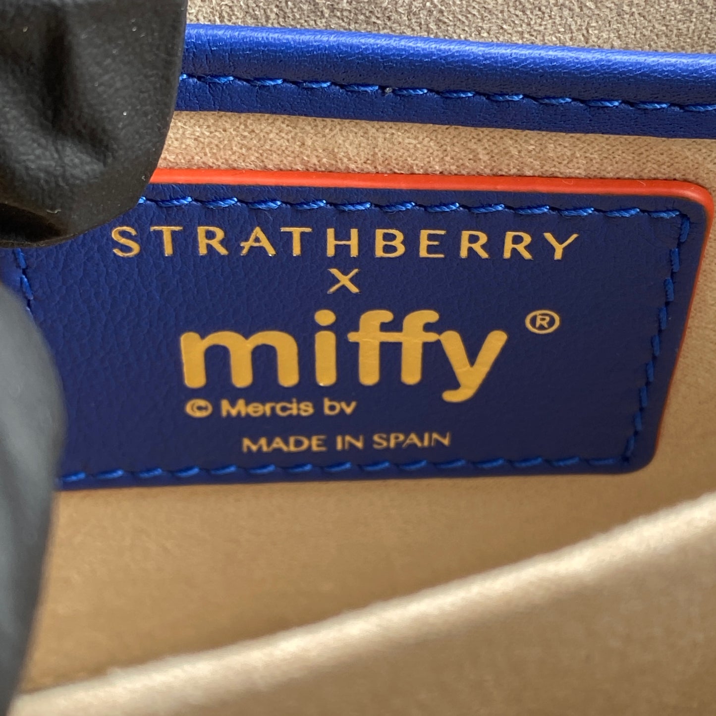 Strathberry x Miffy NWT Blue Crossbody Bag