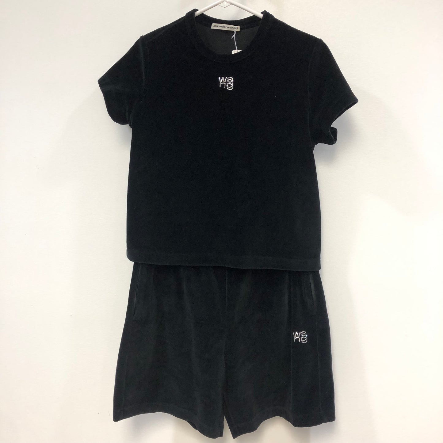 Alexander Wang Top and Shorts Set Black
