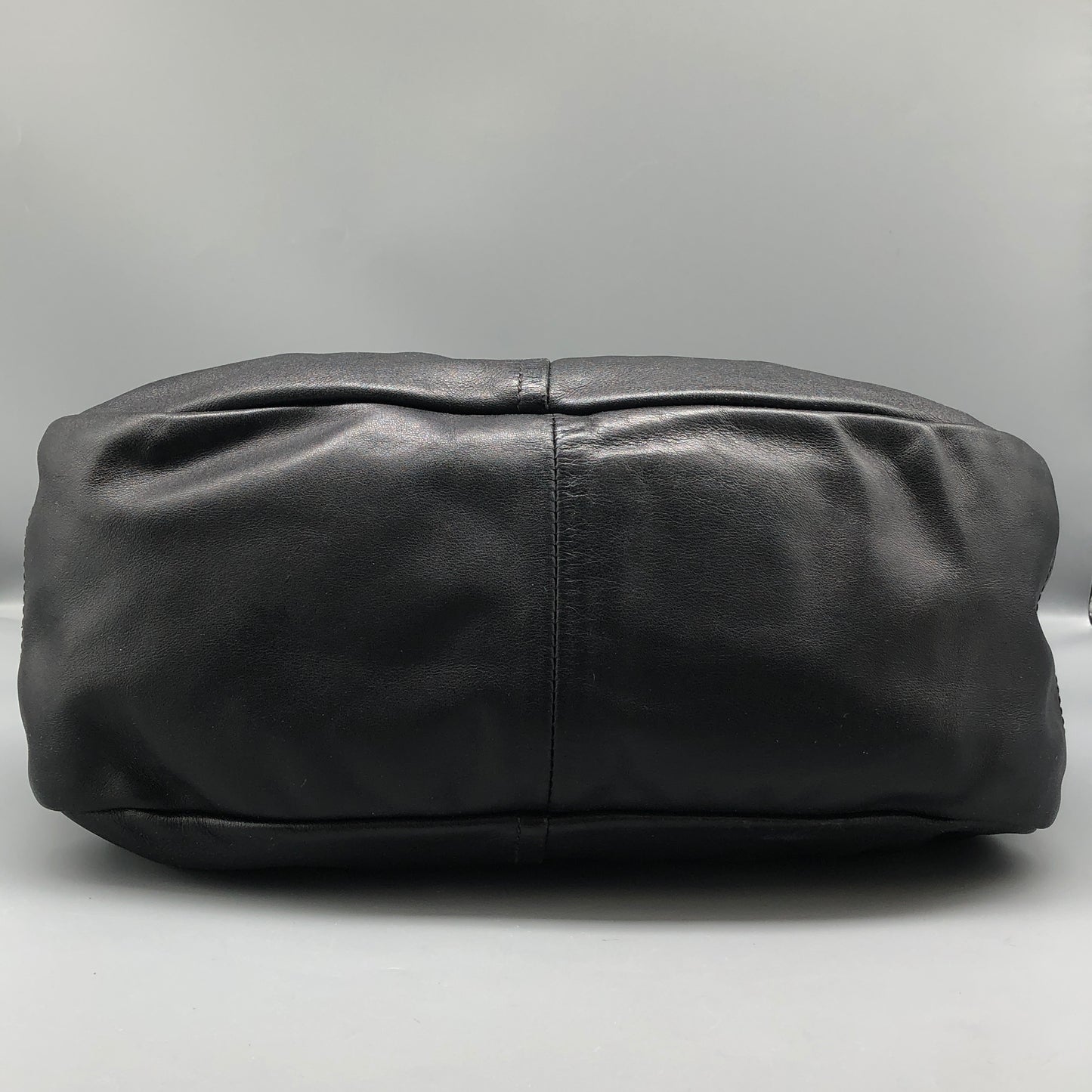 Prada Black Leather Hobo Bag