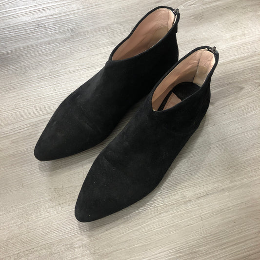 Miu Miu Women's Black Suede Studded Ankle Boots Size 36