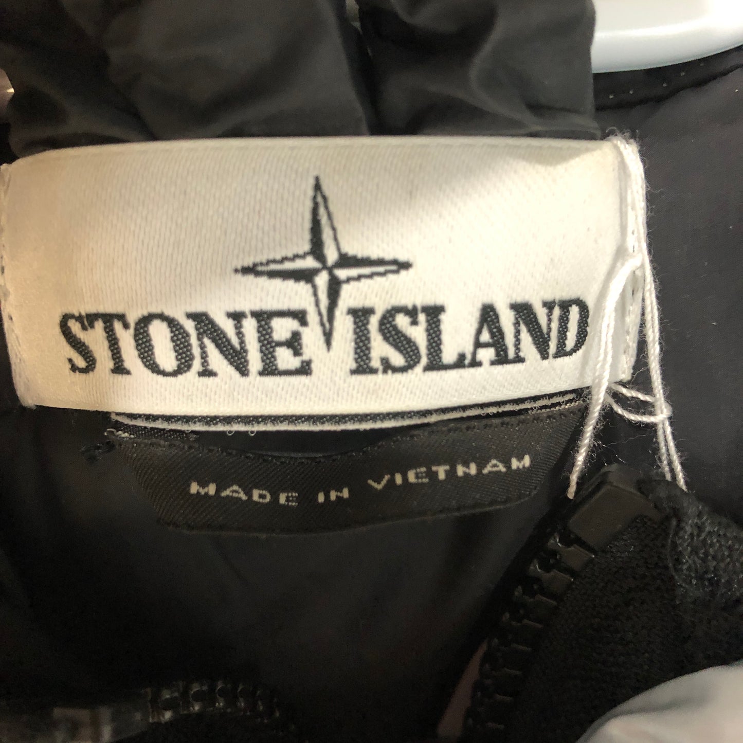 Stone Island Light Blue Pertex Down Parka Size S