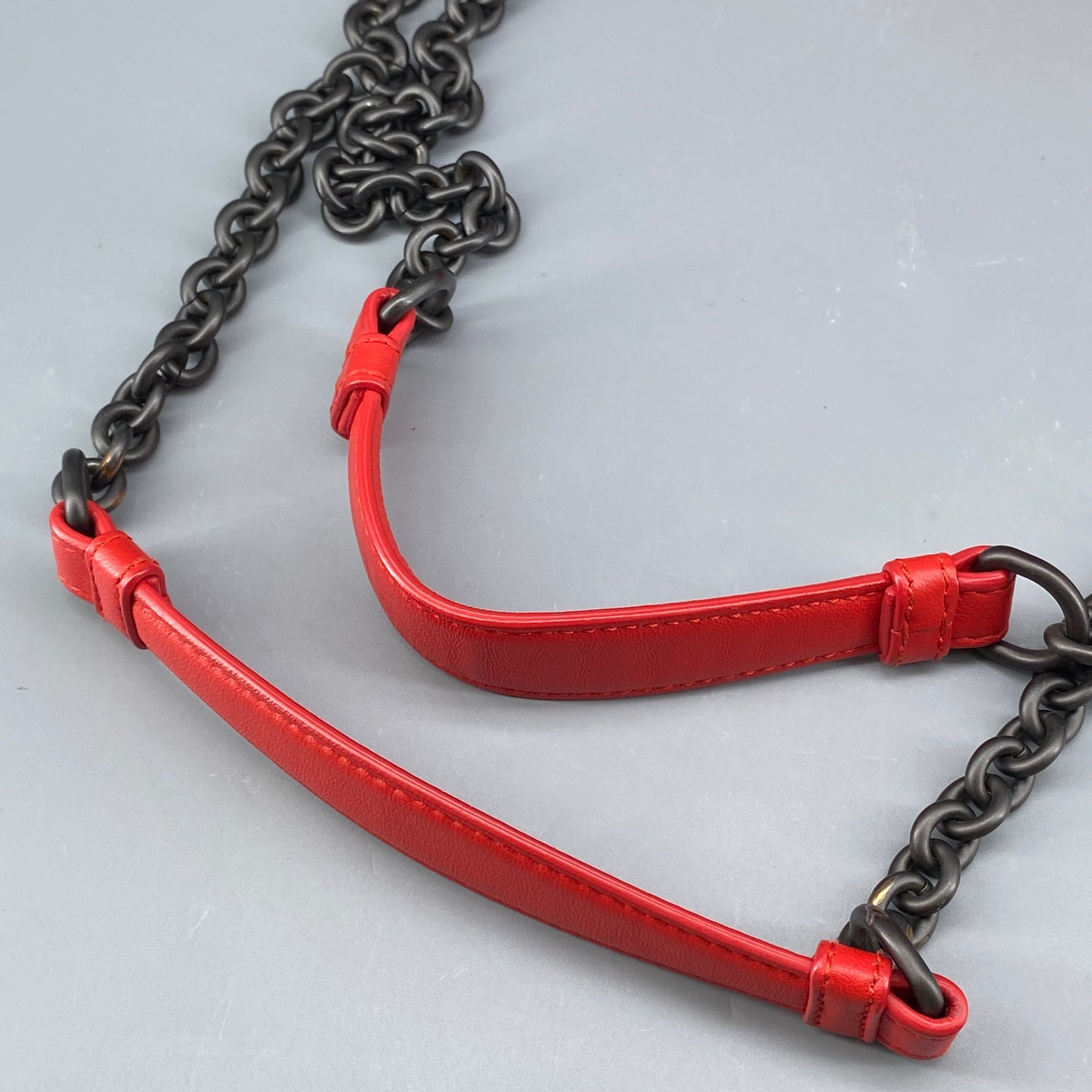 Bottega Veneta Olimpia Medium Red Intrecciato Leather Bag