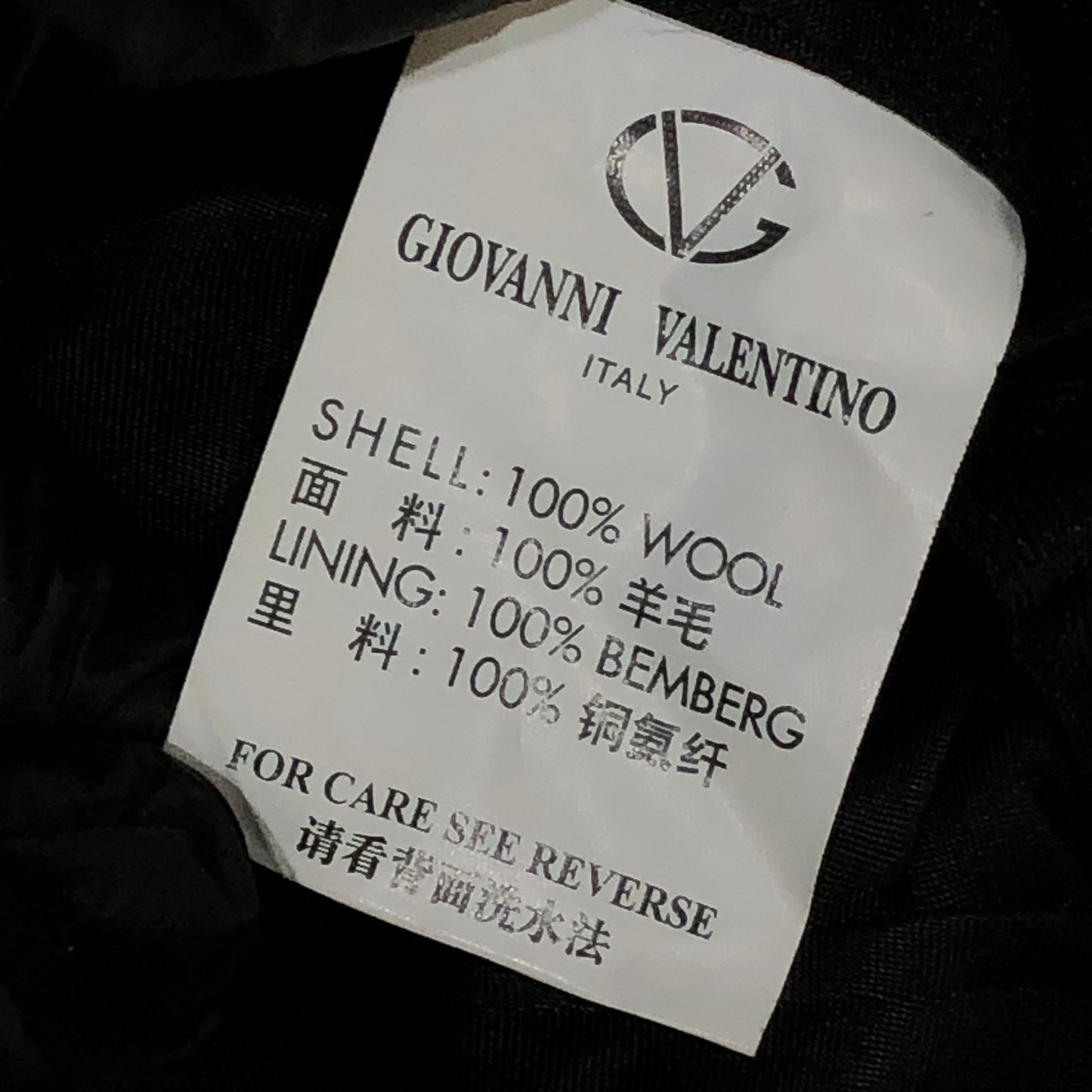 Giovanni Valentino Black Formal Dress Pants Size 40