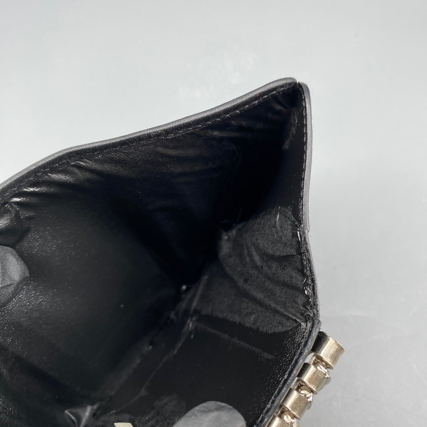 Ferragamo Black Canvas Key Case