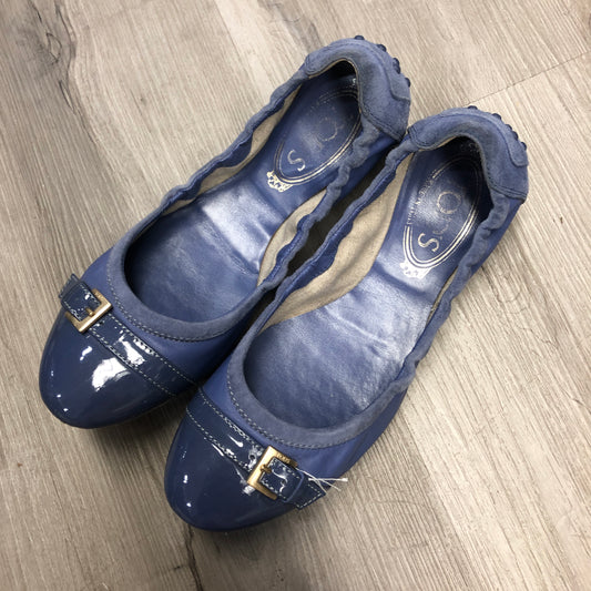 Tod's Women's Light Purple Patent Leather Ballet Flats Size 36.5