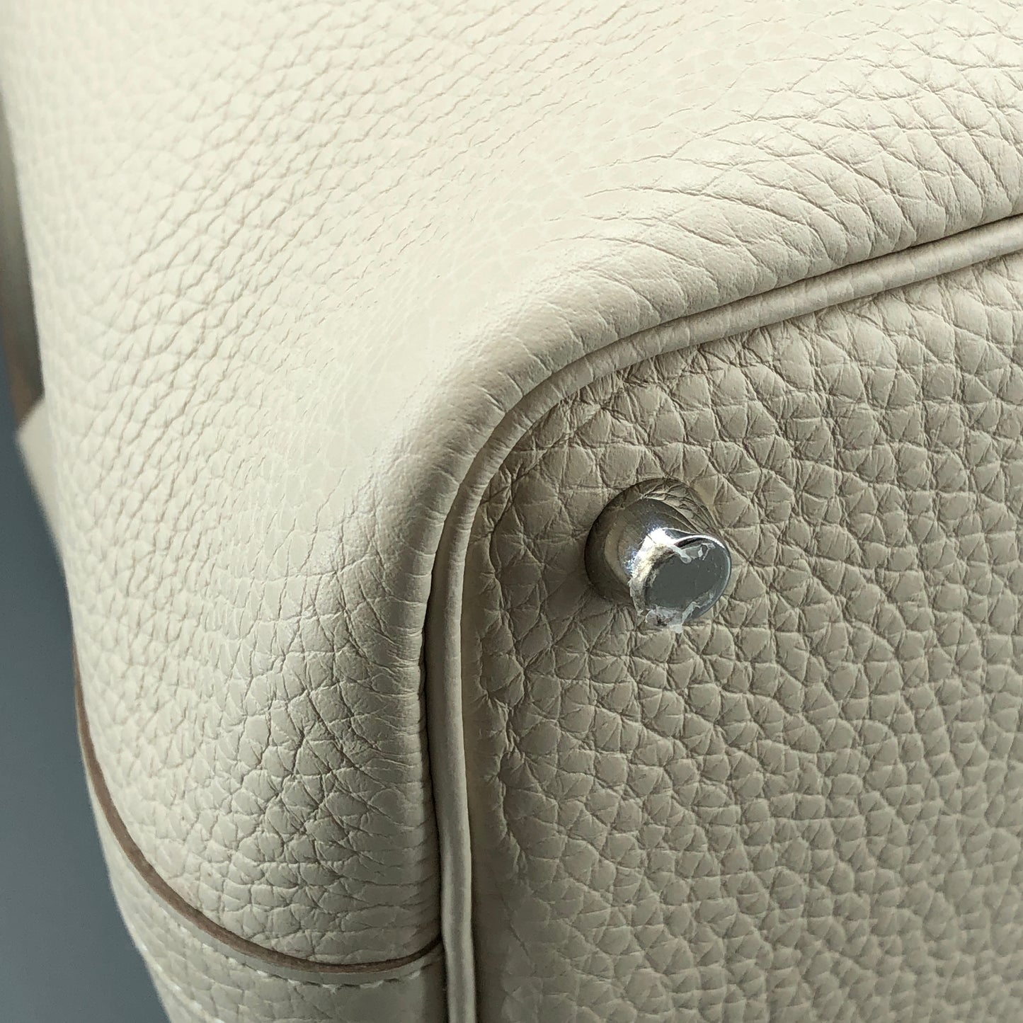 Hermes 2017 Picotin Lock 18 Handbag Cream