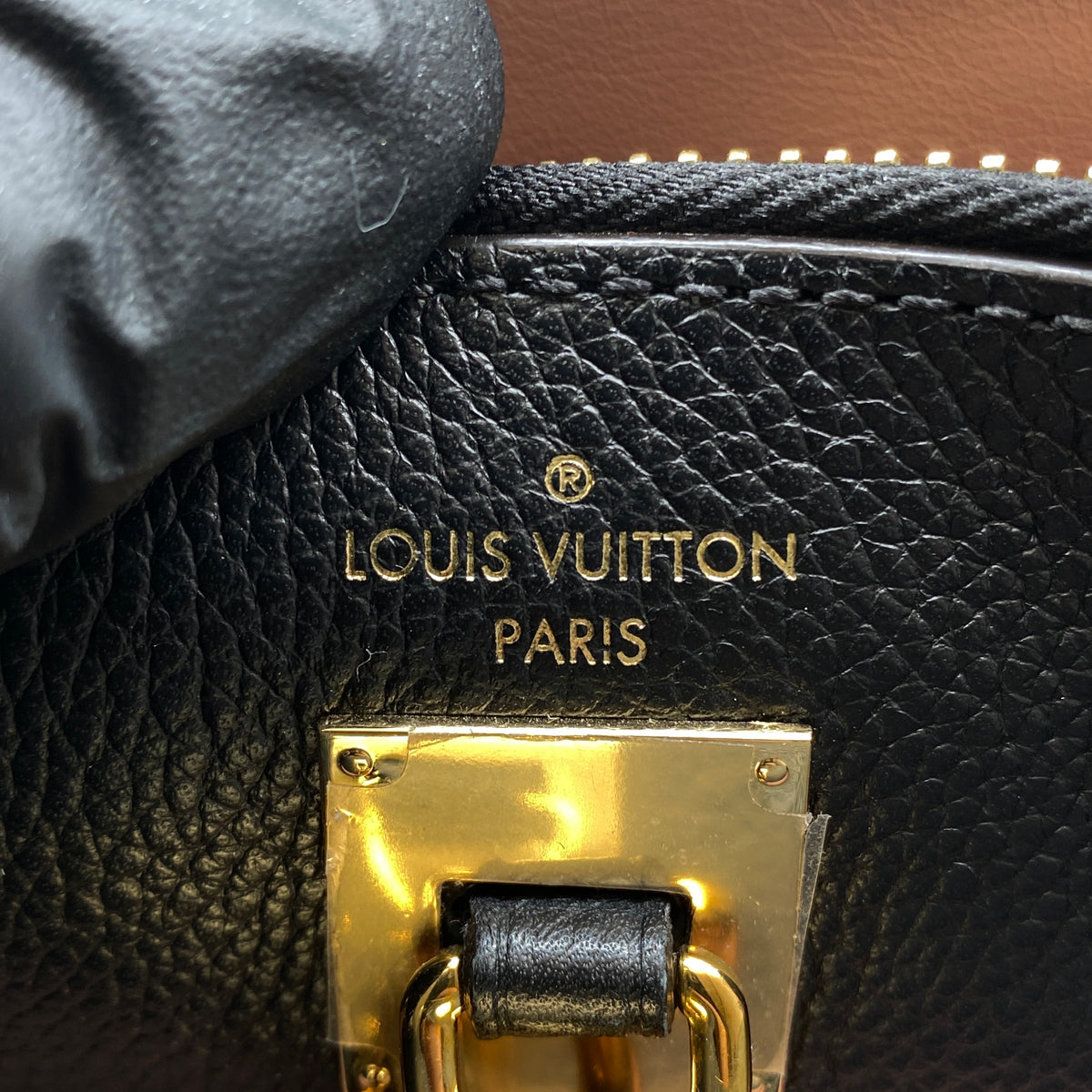 Louis Vuitton City Steamer MM Handbag Pink Black