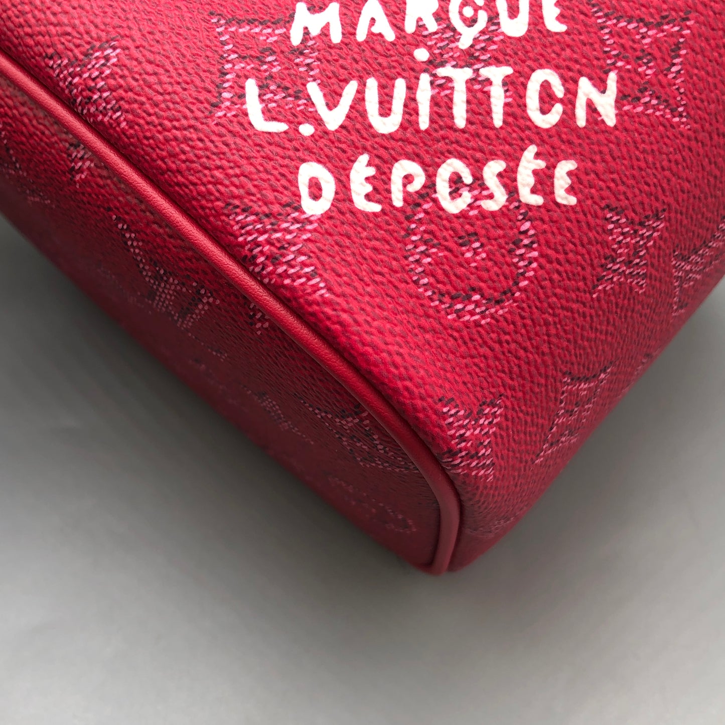 Louis Vuitton Nice Mini Monogram Empreinte Pink Vanity Case Bag