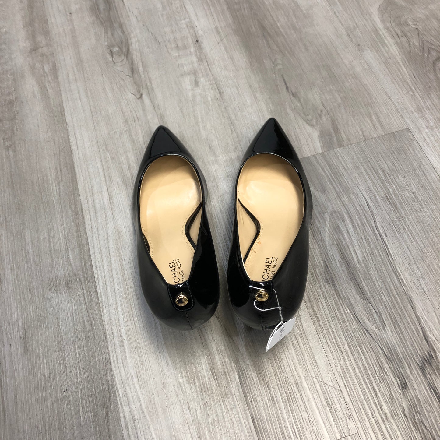 Michael Kors Patent Leather Pointed Toe Pumps 5.5M Black