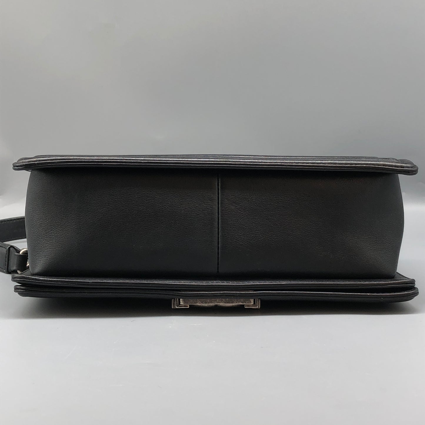 Chanel Boy Medium Embroidered Calfskin Shoulder Bag Black