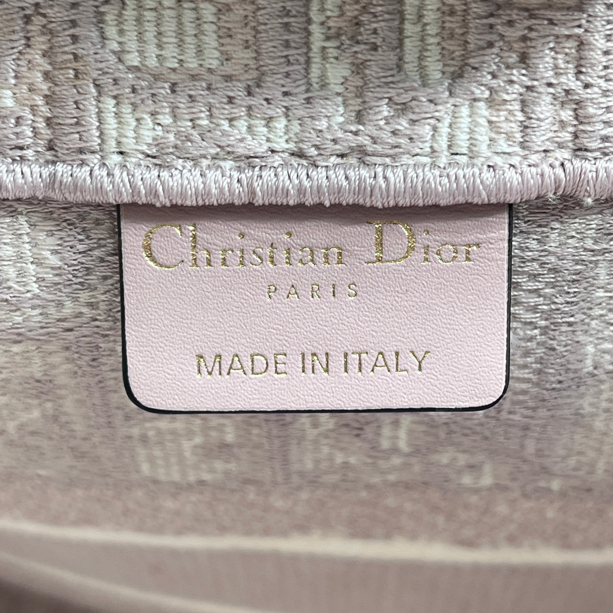 Christian Dior Oblique Medium Book Tote Rose Des Vents