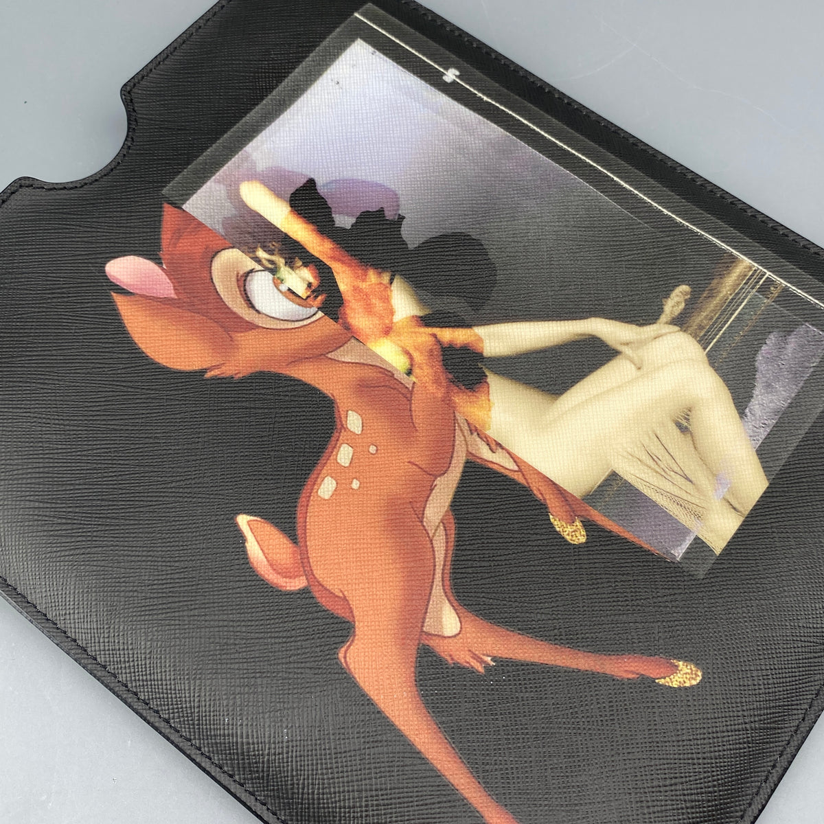 Givenchy Bambi Print Tablet Sleeve Black