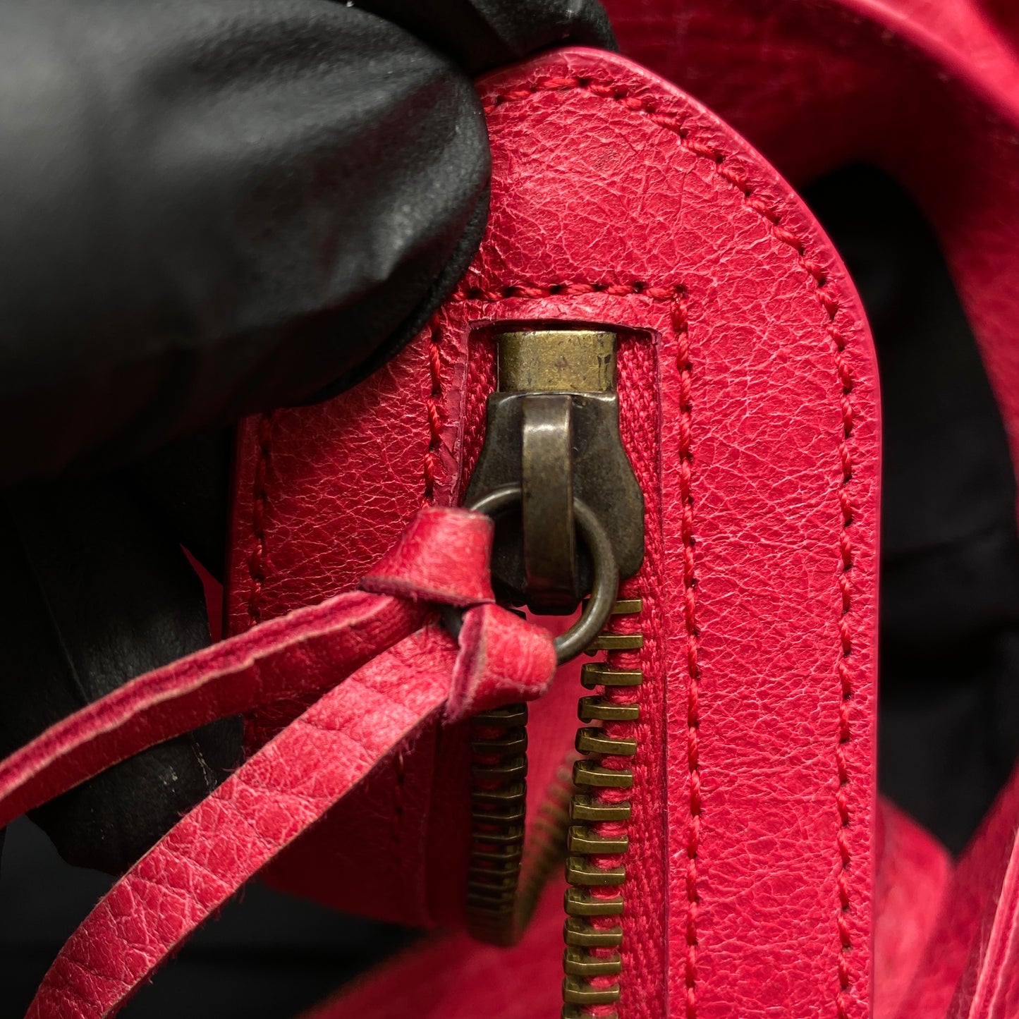 Balenciaga Classic City Bag  Red