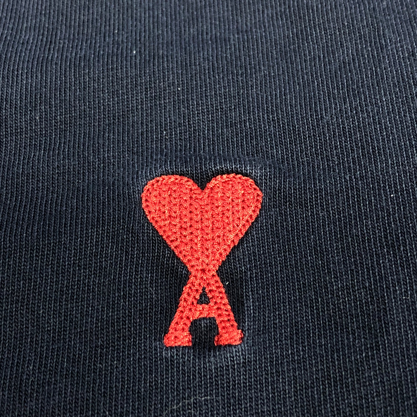 Ami Navy Blue Short Sleeve T‑Shirt XXL