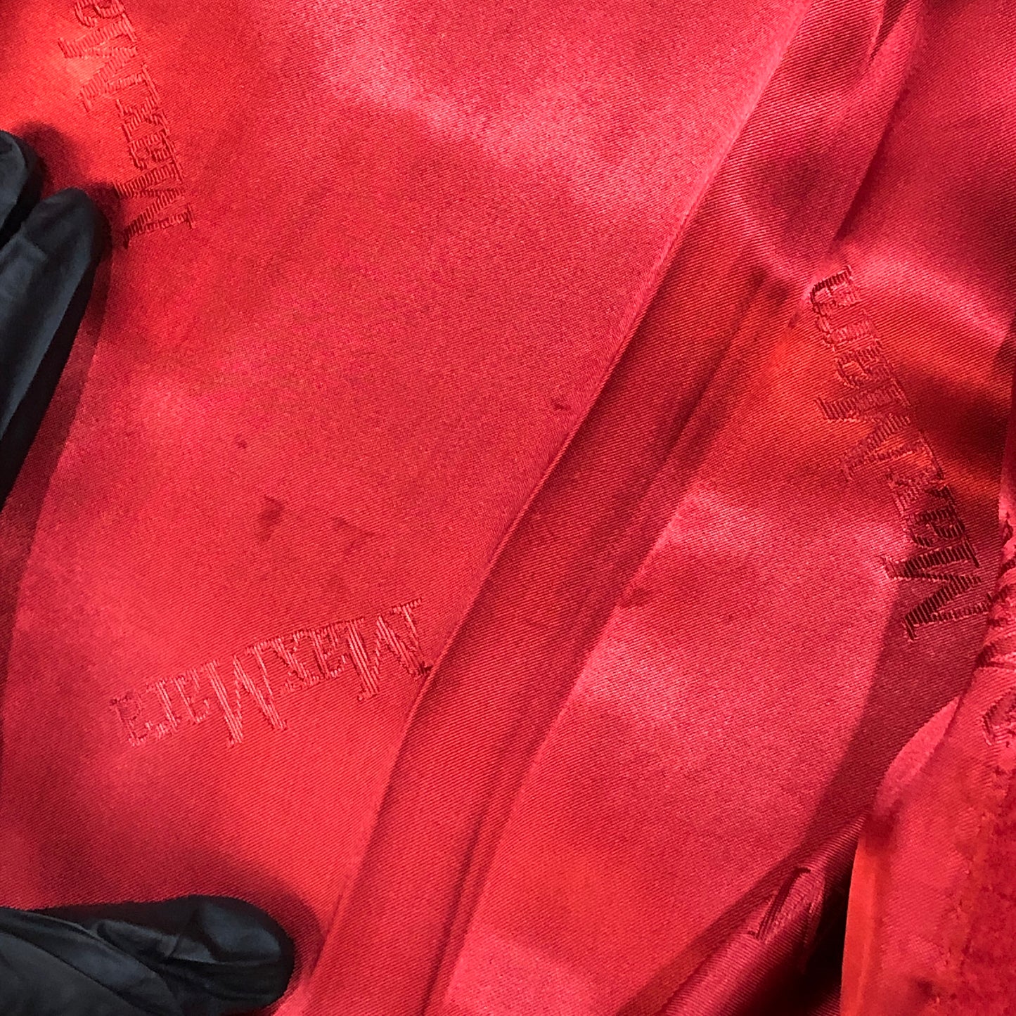 Max Mara Red Belted Wrap Style Coat Size 6