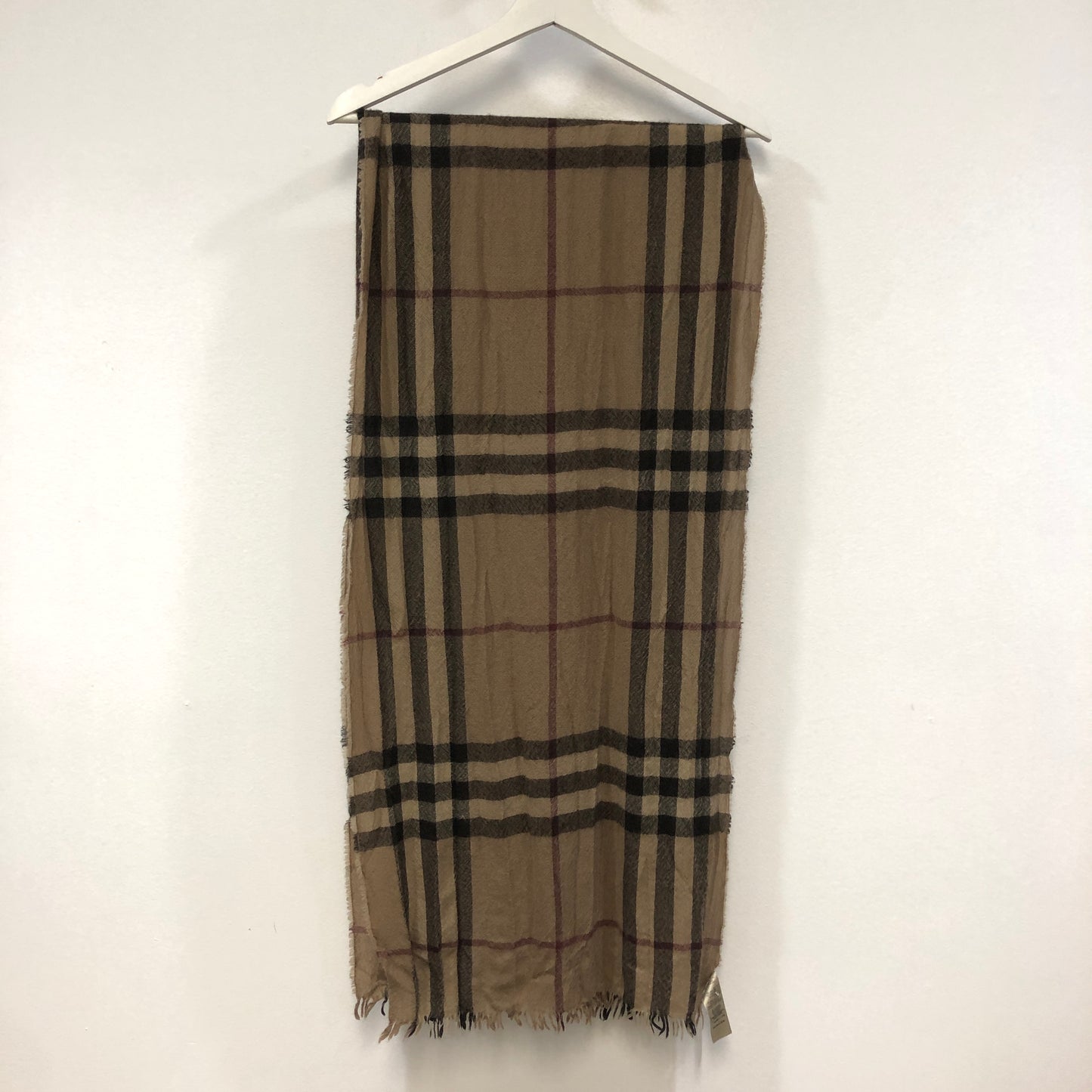 Burberry Classic Vintage Check Wool Scarf Brown/Black