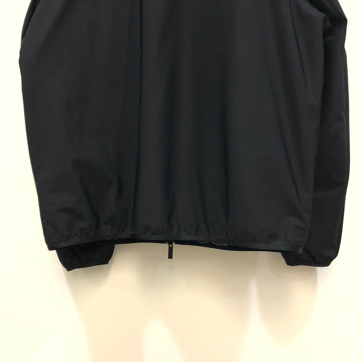 Moncler Black Hooded Jacket Size 7