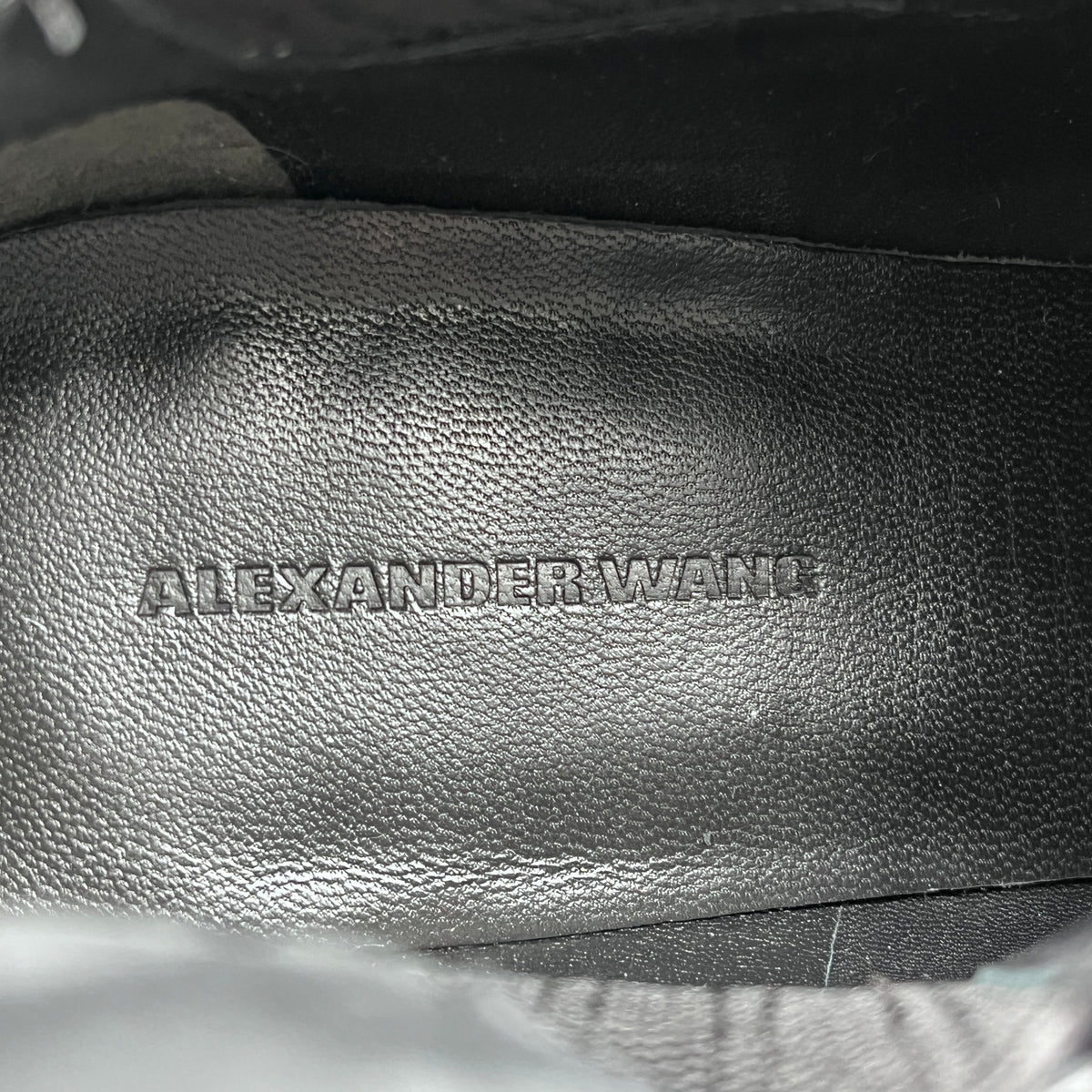 Alexander Wang Black Leather Chelsea Ankle Boots size 36.5