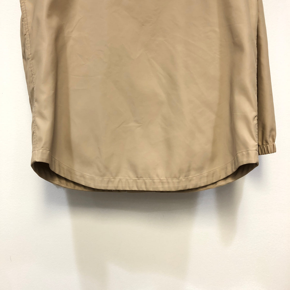 Burberry Light Khaki Hooded Jacket Size 8