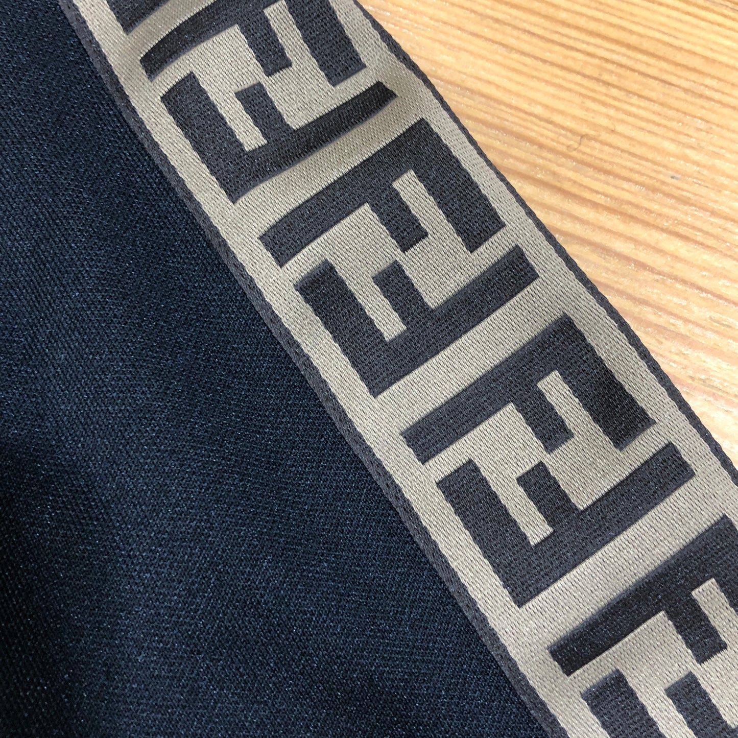 Fendi Black FF Trim Tracksuit Set