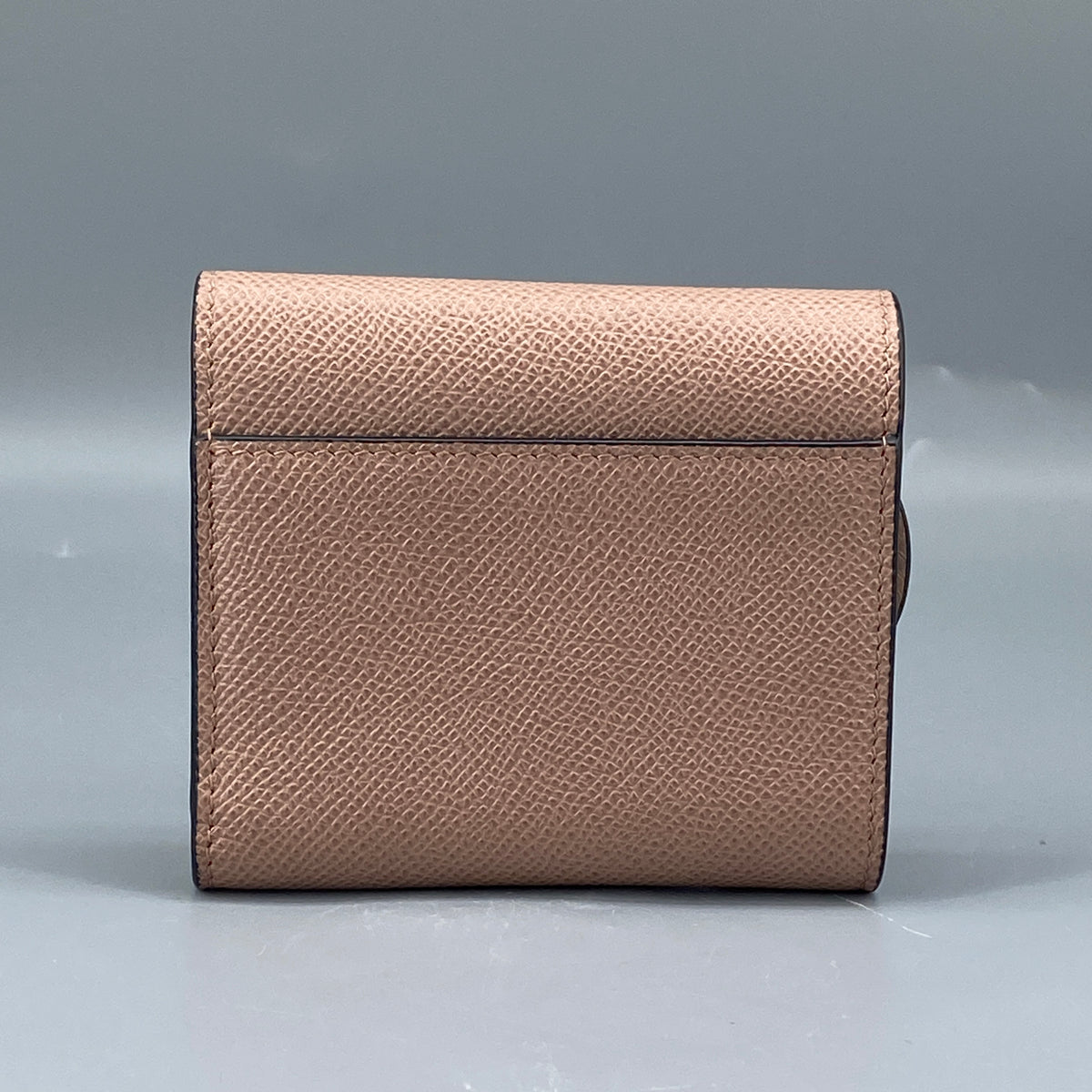 Christian Dior Nude Saddle Trifold Wallet