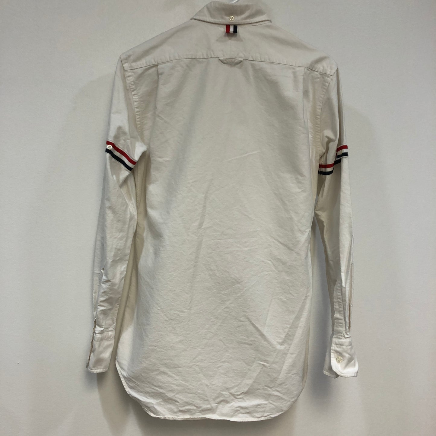 Thom Browne White Classic Button-Down Shirt Size 1