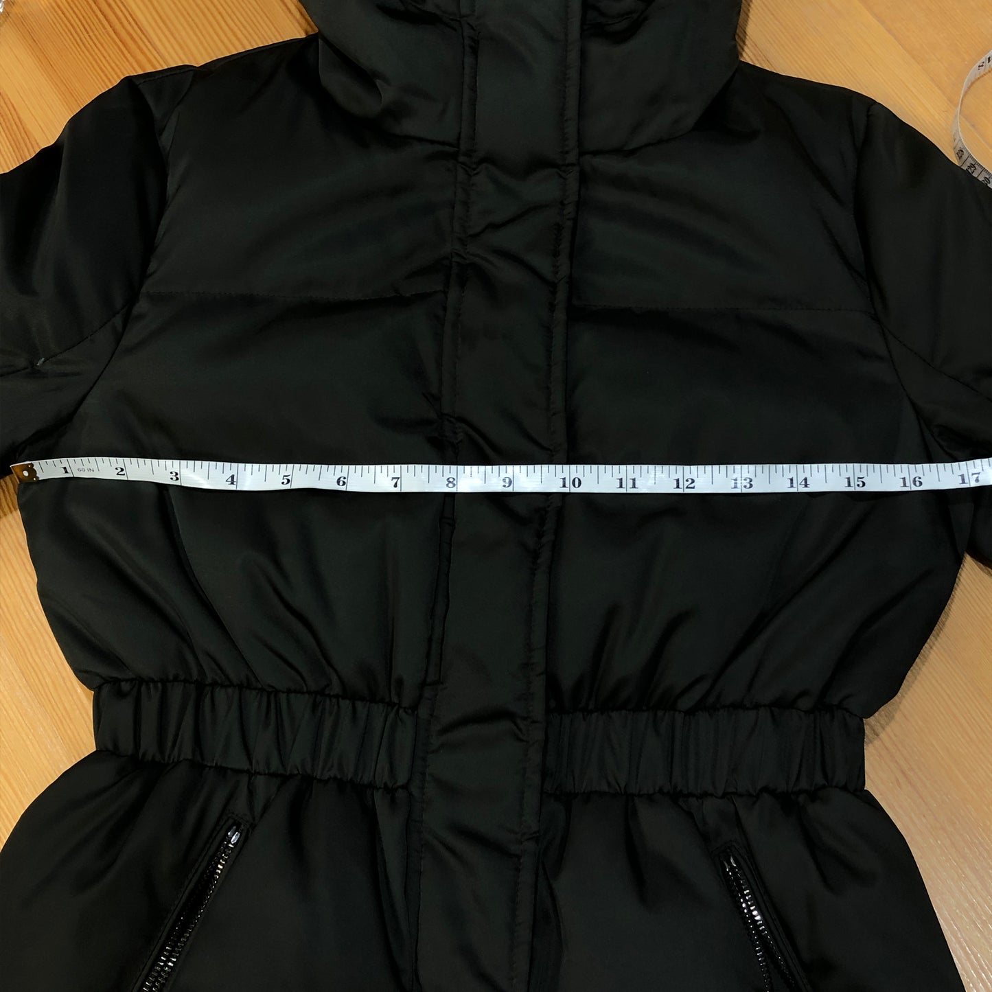 Moncler Dark Green Drawstring Waist Hooded Down Jacket Szie 00